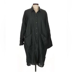 Zara Women’s Charcoal Shirt Dress